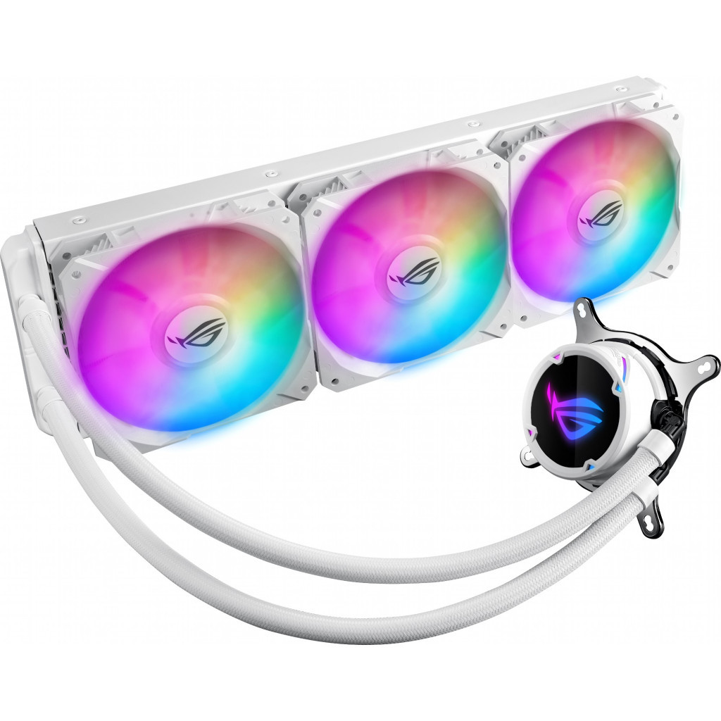 Система рідинного охолодження ASUS ROG-STRIX-LC-360 RGB White (90RC0072-M0UAY0) - зображення 1