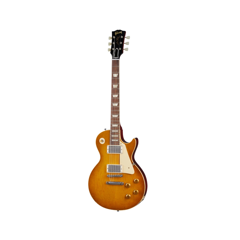 Електрогітара Gibson Custom Shop 1958 Les Paul Standard Reissue Light Aged Lemon Burst (231898) - зображення 1