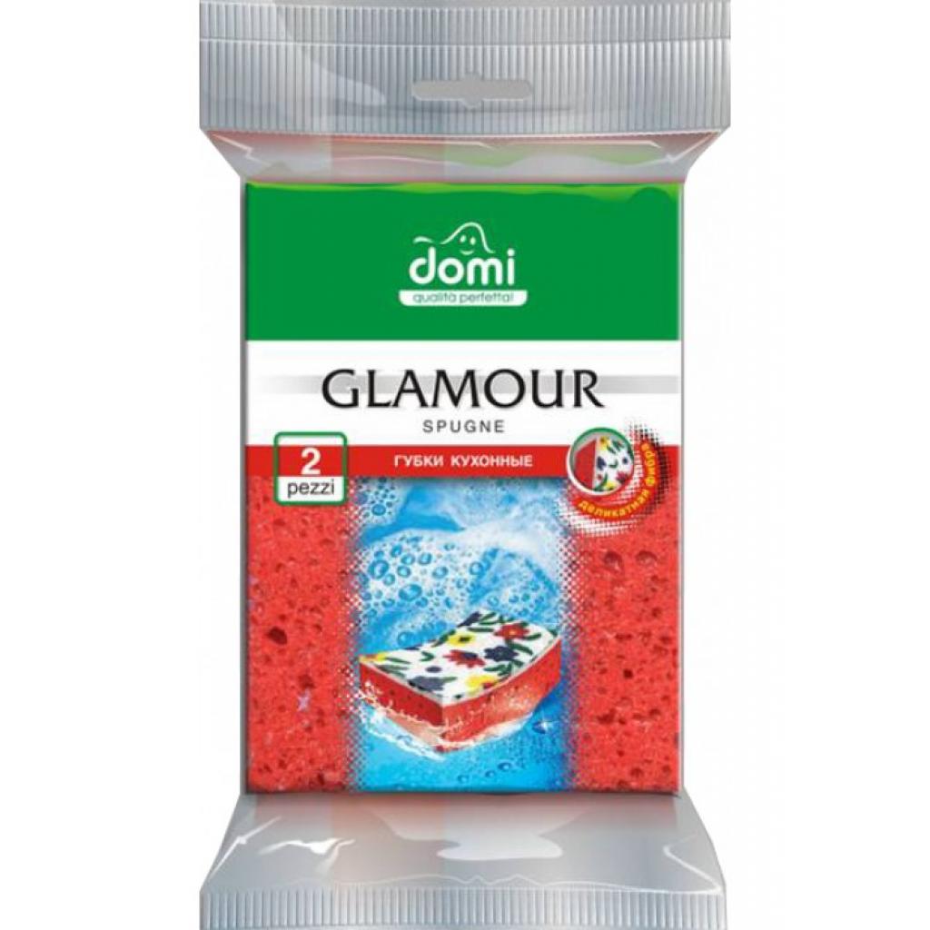 Губки кухонні Domi гламур 2 шт (4823058318585) - зображення 1