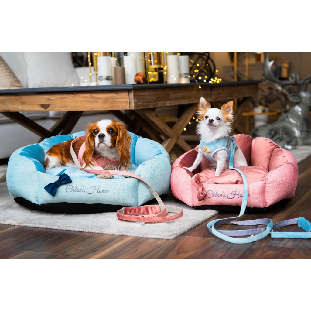 Лежак для тварин Chloe's Home Багамські острови S рожевий (CLH0335) - зображення 2