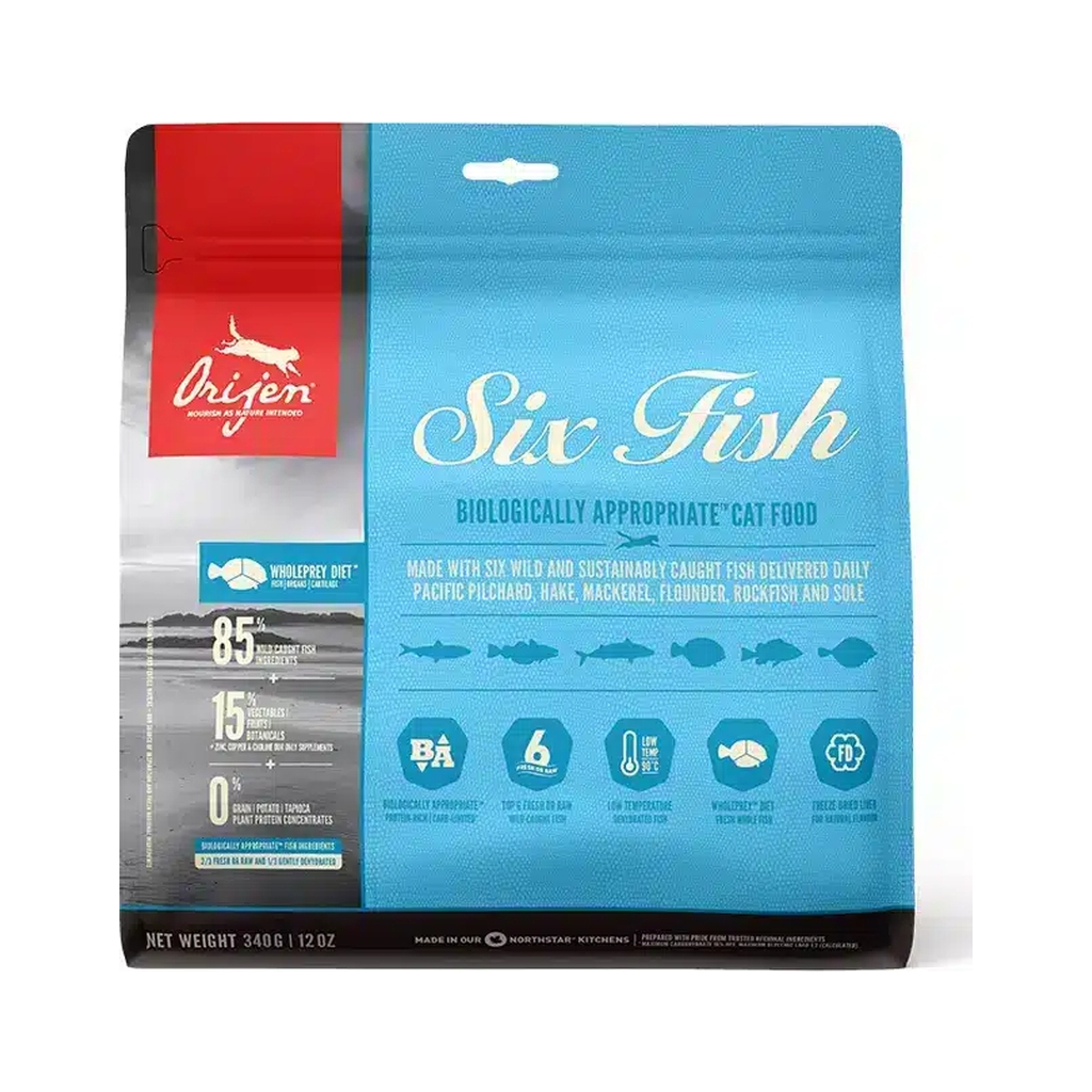 Сухий корм для кішок Orijen 6 Fish Cat&kitten 340 г (0064992281342) - зображення 3