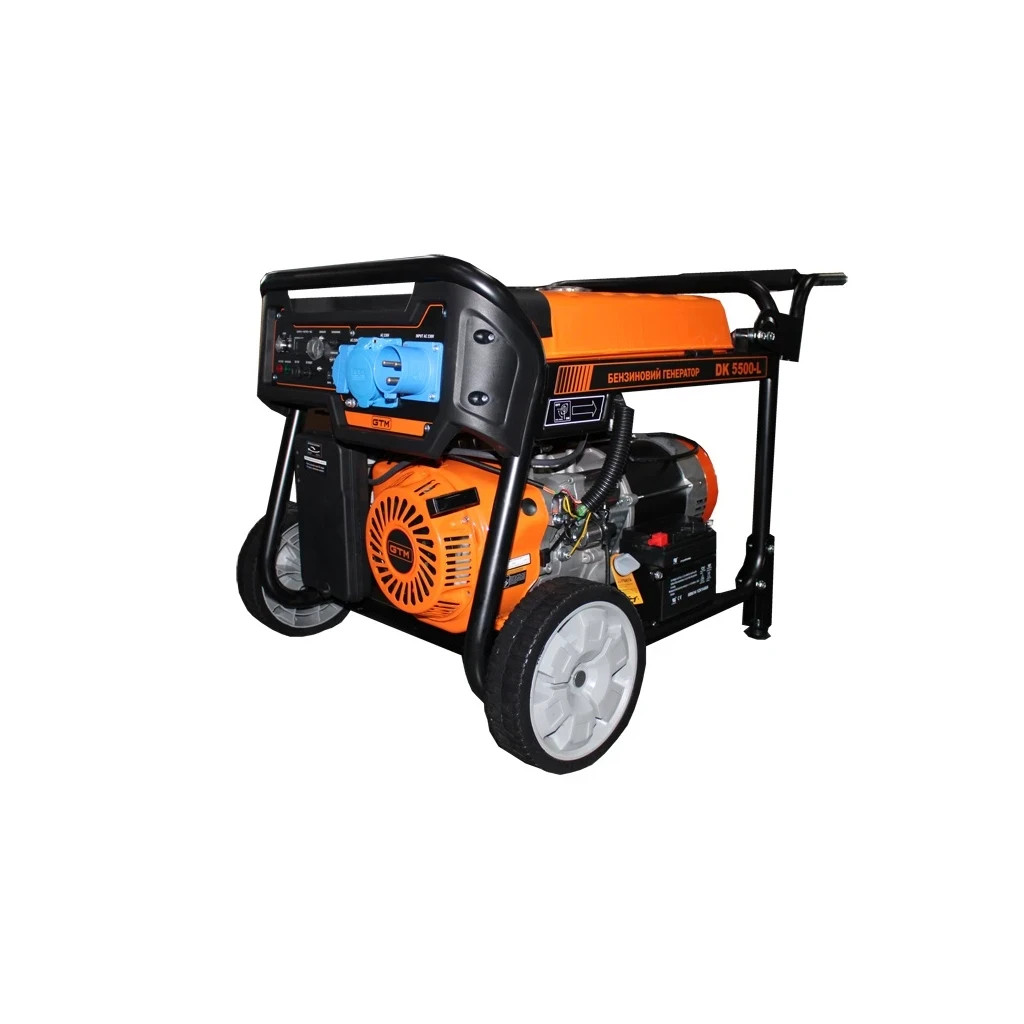 Генератор GTM DK5500-L 5,5kW(макс)/5,0kW(ном), бенз., АВР - зображення 1