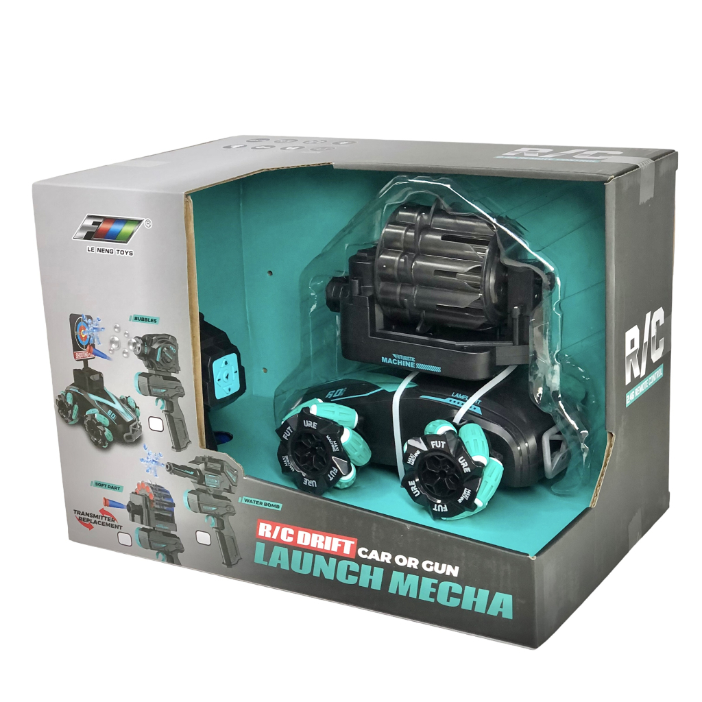 Радіокерована іграшка UFT Дрифтова машинка Танк-всюдихід Стріляє м'якими дротиками з підсвічуванням (UFTGC3) - зображення 12