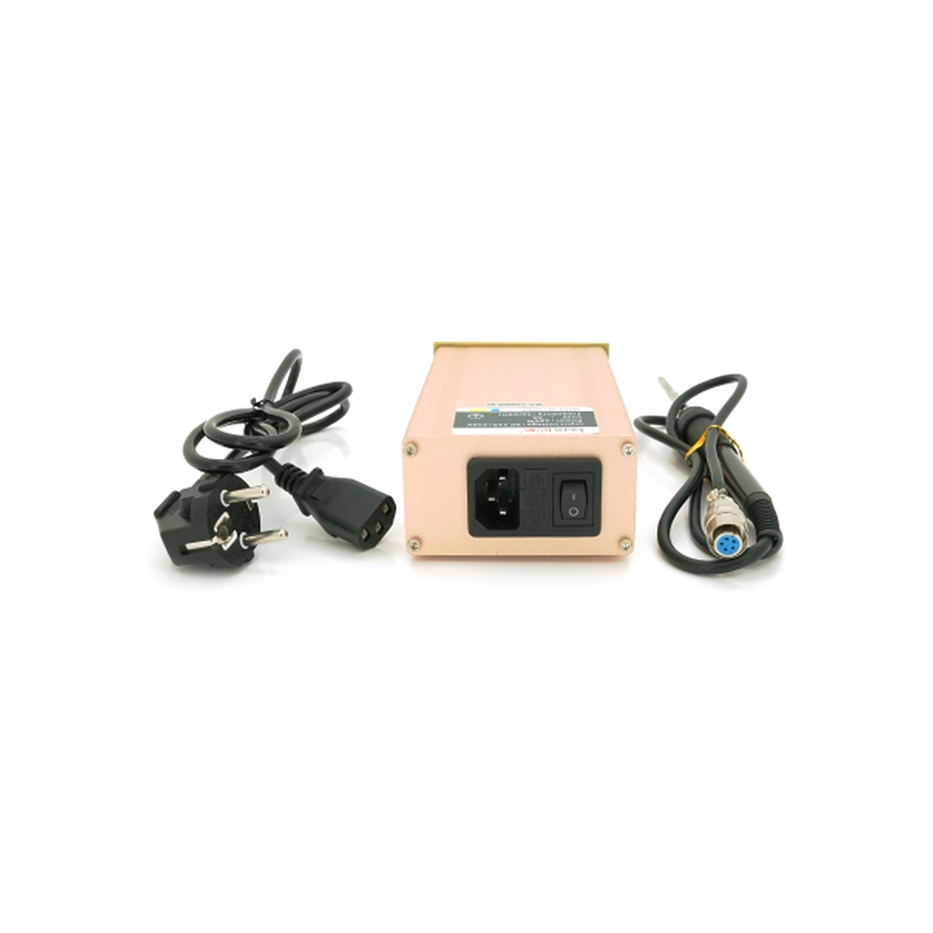 Паяльна станція Bakku BA-937 із цифровою індикацією на паяльник, DC:110-240V, 4A,120W, (165*180*100) 0,85 кг (BA-937) - picture 3