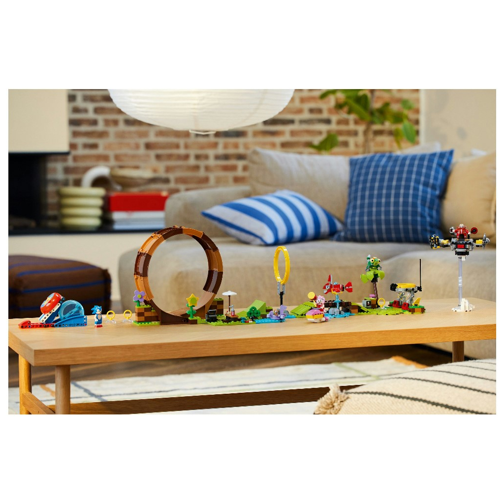 Конструктор LEGO Sonic the Hedgehog Змагання петлі Соніка на зеленому пагорбі 802 деталі (76994) - зображення 5