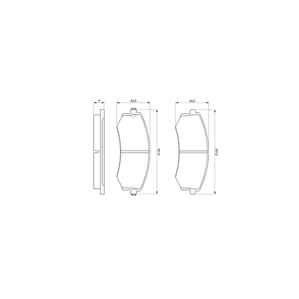 Гальмівні колодки Bosch 0 986 424 215 - изображение 6