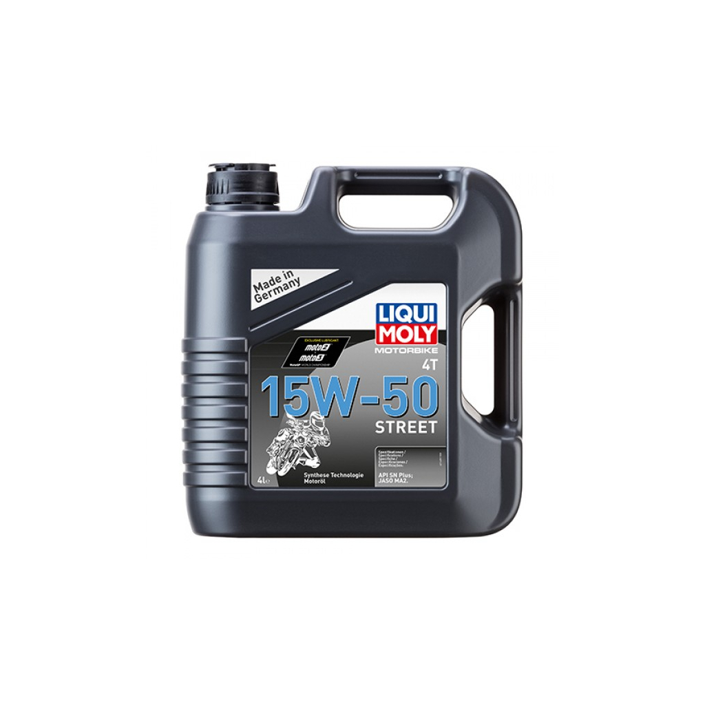 Моторна олива Liqui Moly Motorbike 4T 15W-50 Street 4л. (1689) - зображення 1
