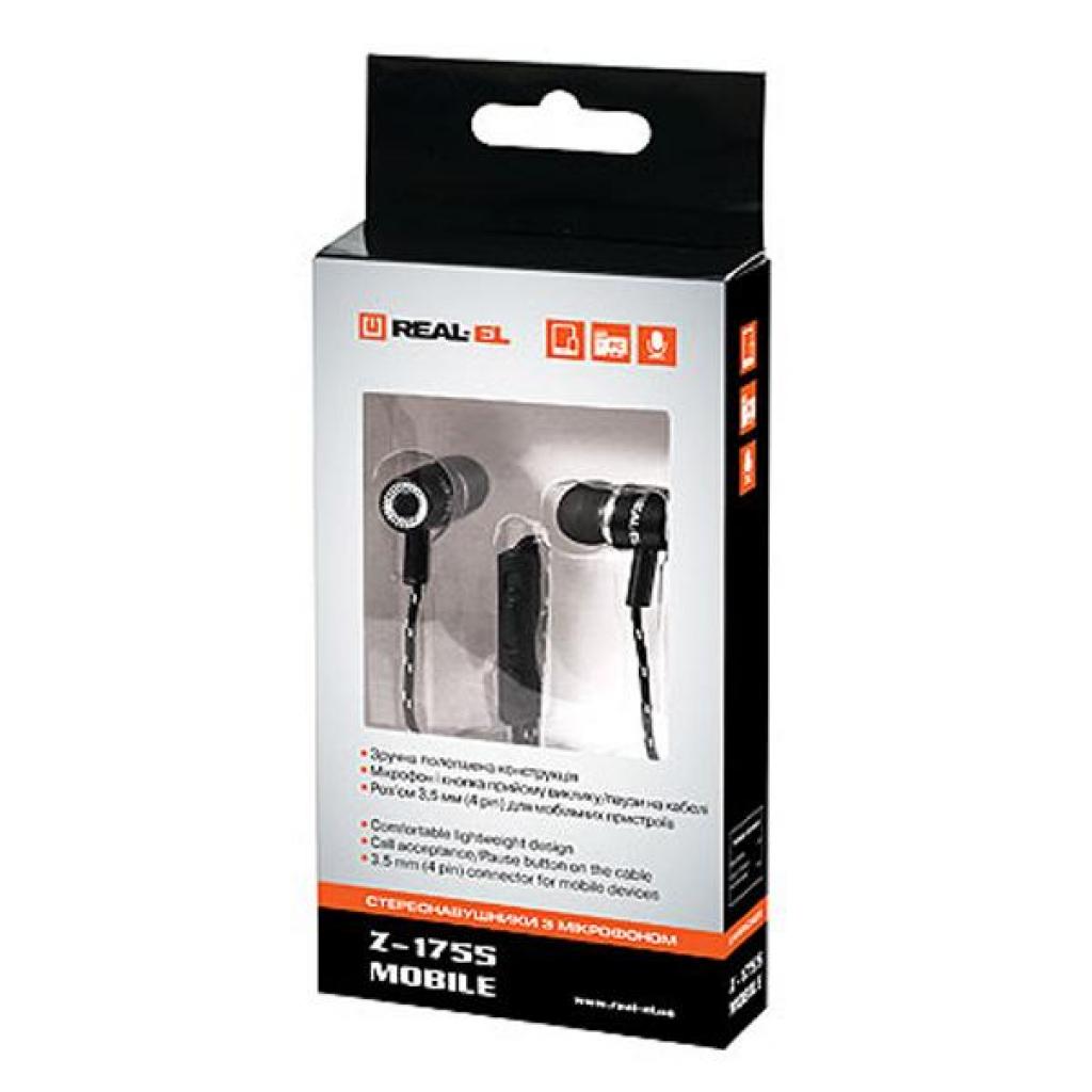 Навушники REAL-EL Z-1755 black-white - зображення 2