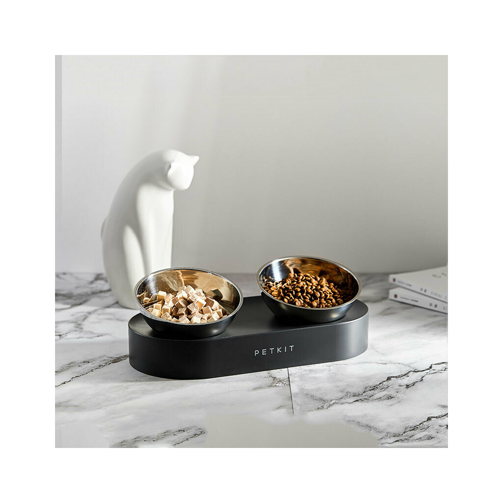 Універсальний посуд для тварин Petkit Миска PETKIT FRESH NANO-METAL Pet/Cat TWO Bowl Stand (666123) - зображення 6