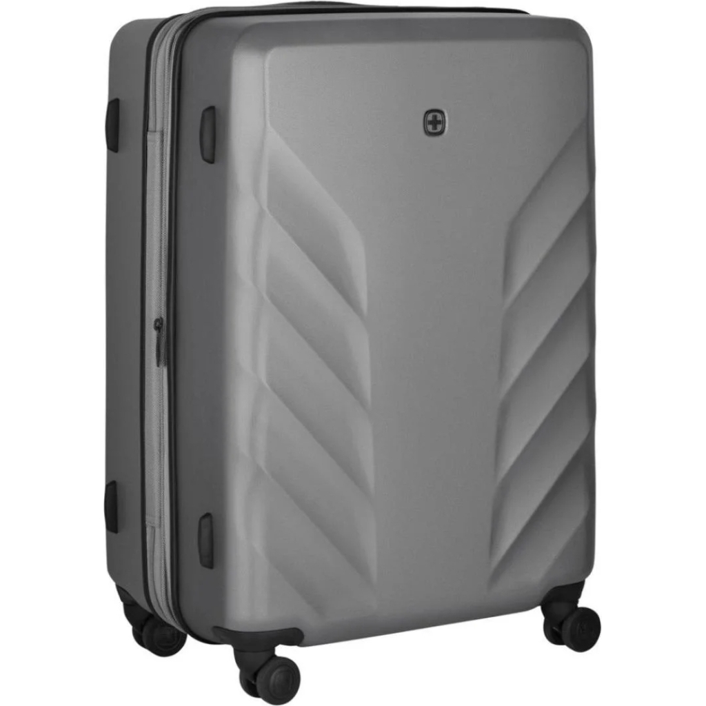 Валіза Wenger Motion, середня, пластик, 4 колеса, сірий (612703) - зображення 2