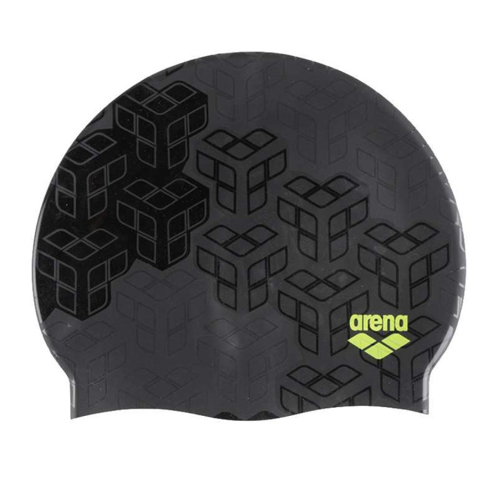 Шапка для плавання Arena Print 2 1E368-266 мультиколор Уні OSFM (3468337191728) - зображення 1