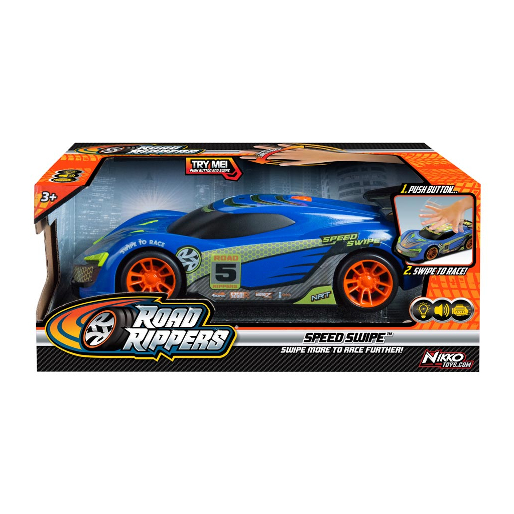 Машина Road Rippers Speed swipe Bionic блакитна моторизована (20121) - зображення 2