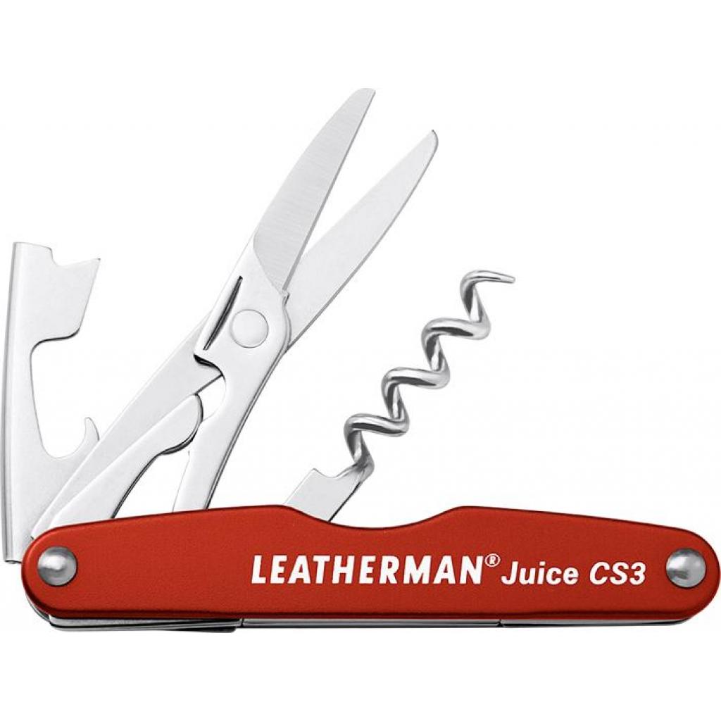 Мультитул Leatherman Juice CS3 - Cinnabar orange (832369) - зображення 1