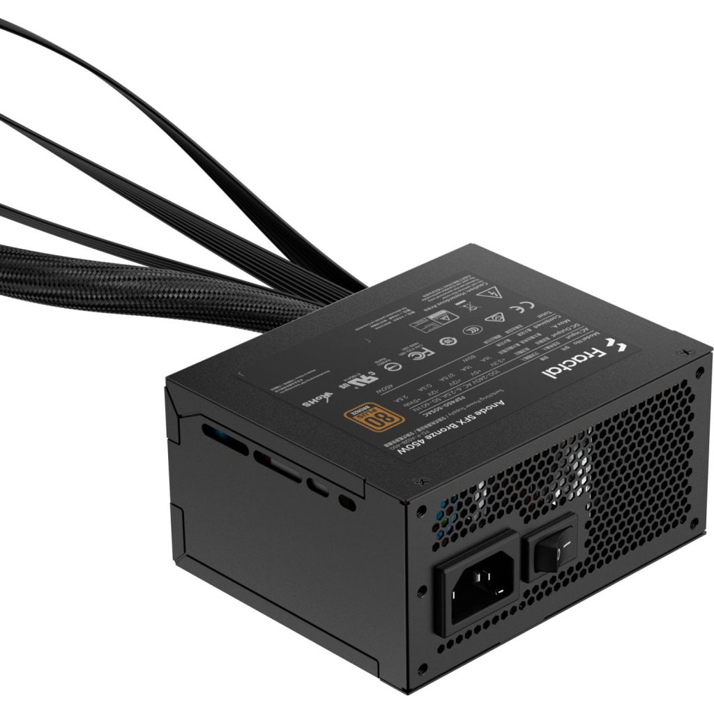 Блок живлення Fractal Design 450W Anode SFX Bronze (FD-P-AS2B-450-EU) - зображення 4