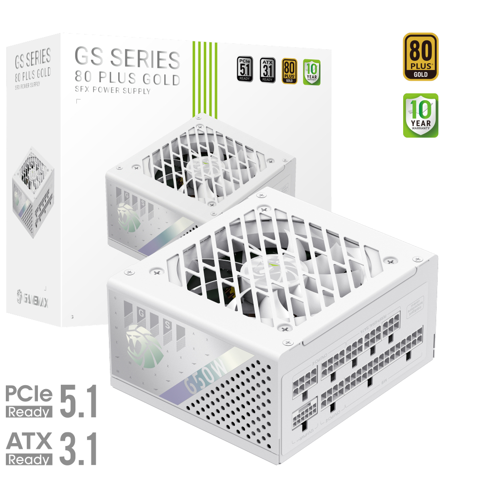 Блок живлення Gamemax 650W (GS 650G WH V25) - picture 2