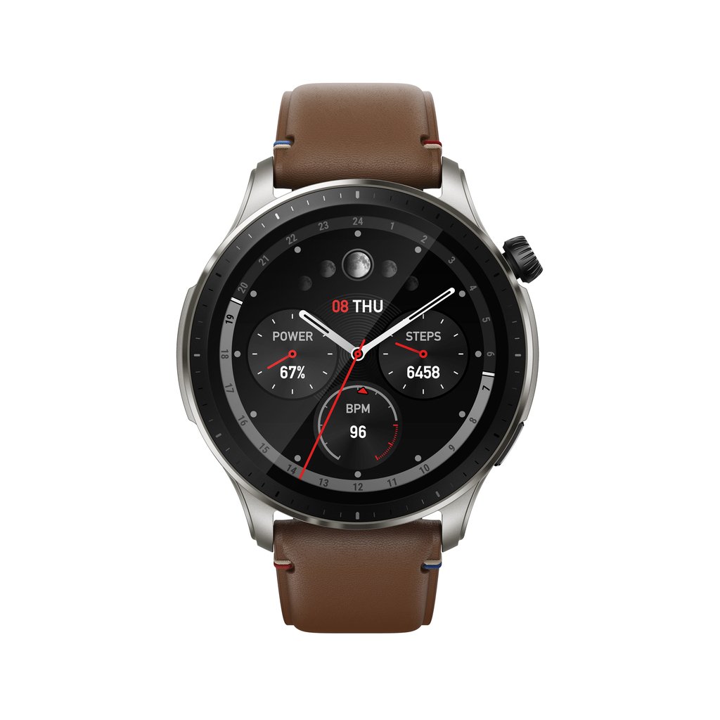 Смарт-годинник Amazfit GTR 4 Vintage Brown Leather (955545) - зображення 2