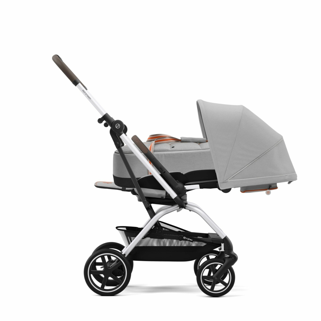 Коляска Cybex Eezy S Twist+ 2 SLV Lava Grey (з бампером) (522001097) - зображення 3