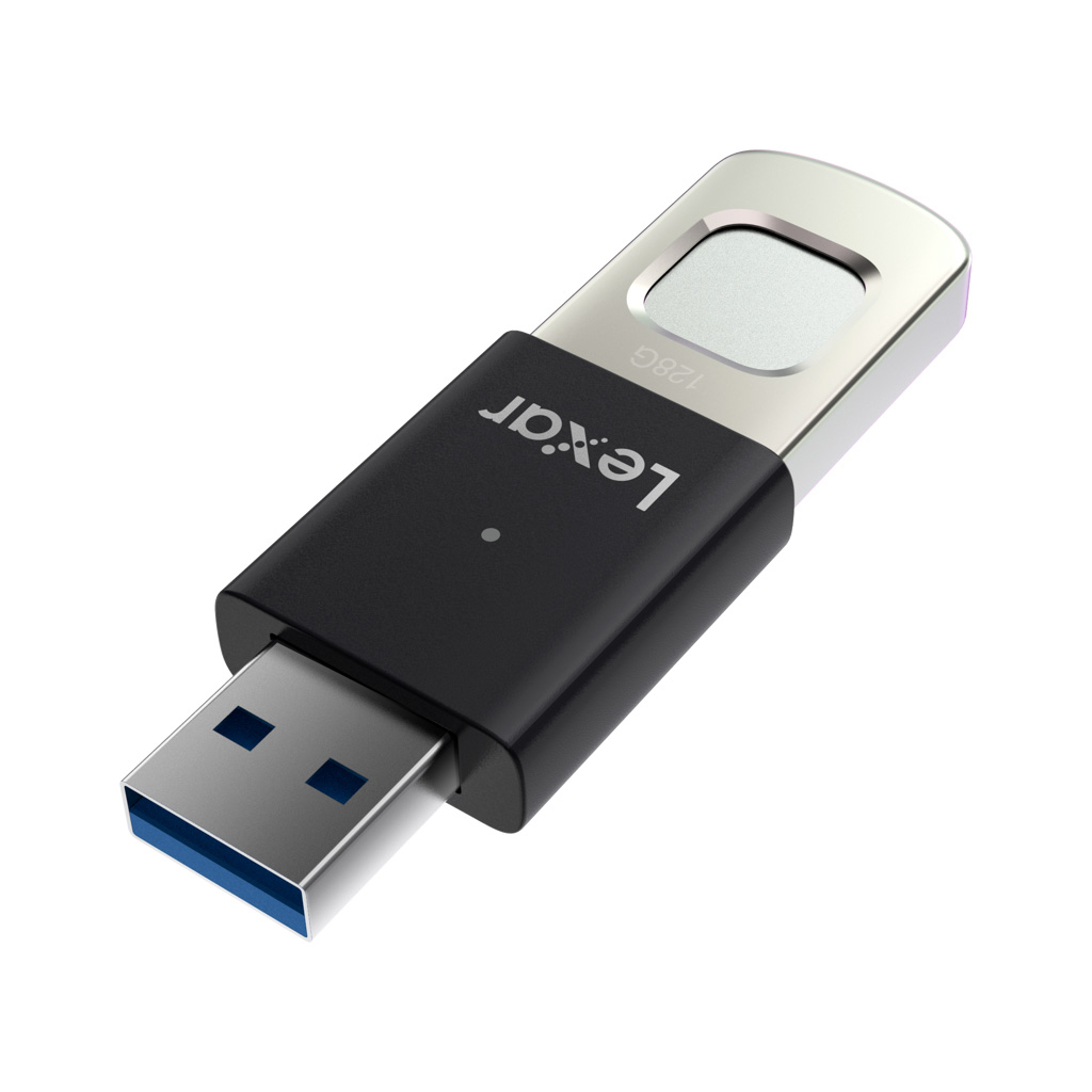 USB флеш накопичувач Lexar 128GB JumpDrive Fingerprint F35 Pro USB 3.2 (LJDF35P128G-RNBNG) - изображение 4
