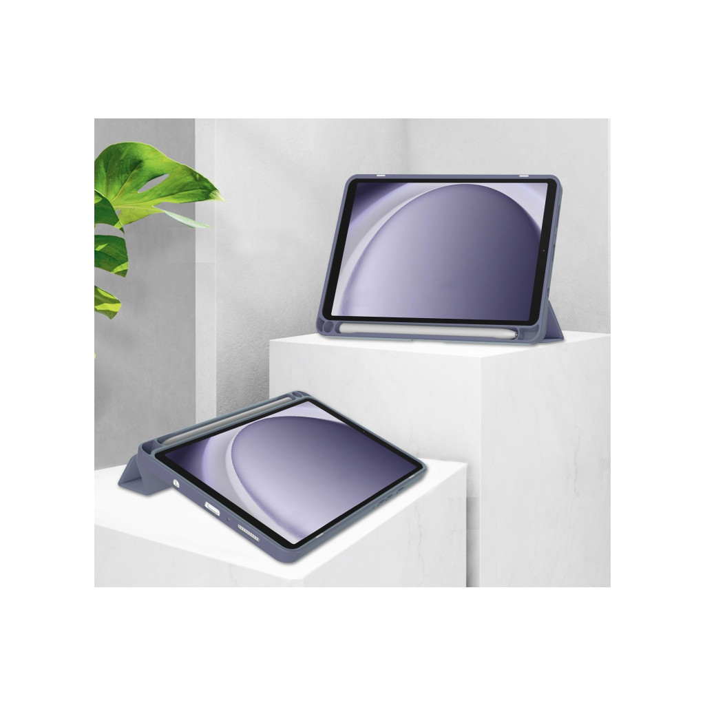 Чохол до планшета BeCover Soft Edge stylus holder Samsung Tab A9 SM-X115 8.7" Purple (710360) - зображення 7