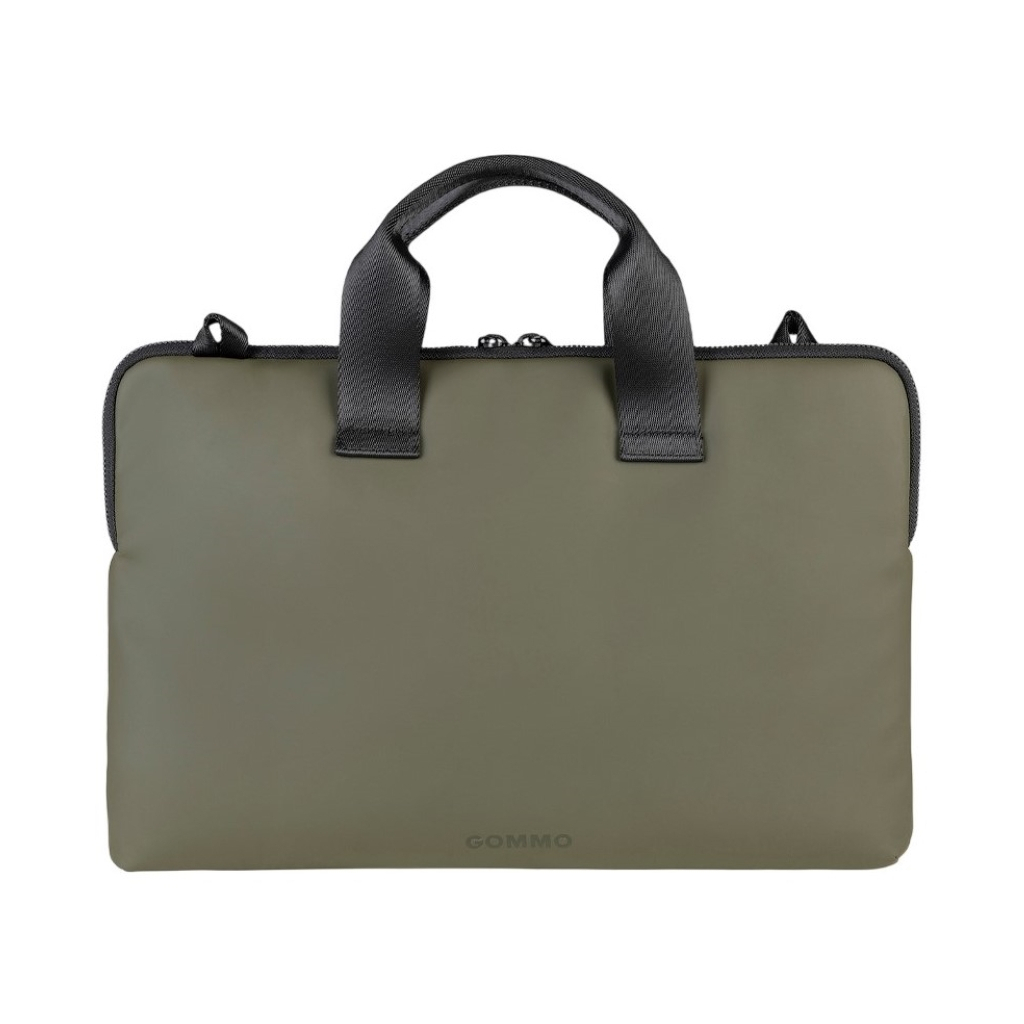 Сумка для ноутбука Tucano 16" Gommo Super Slim green (BSGOM1516-VM) - зображення 3