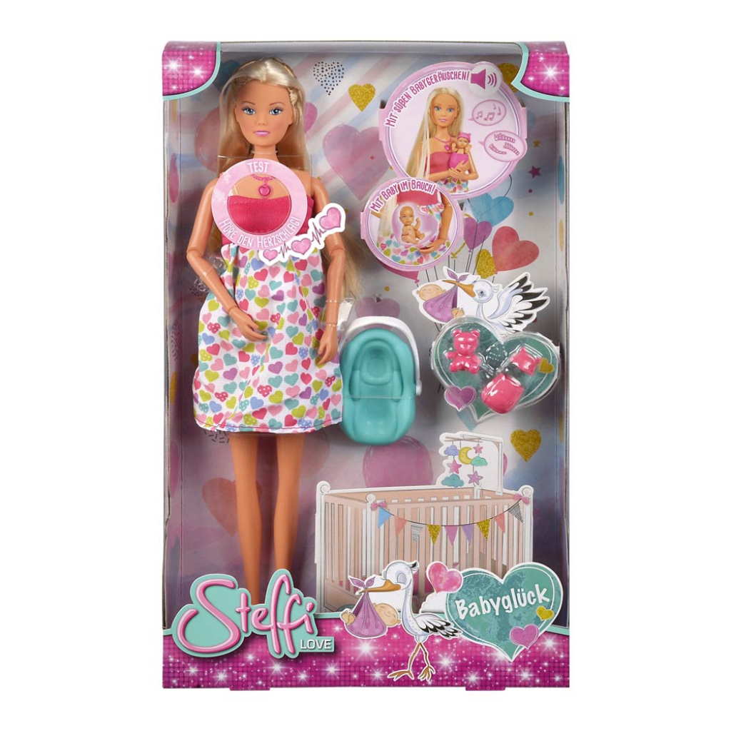 Лялька Simba Штеффі вагітна з аксесуарами (5733480) - зображення 3