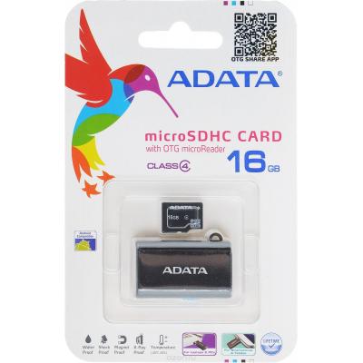 Карта пам'яті ADATA 16GB microSDHC Class 4 (AUSDH16GCL4-ROTGMBK) - зображення 7