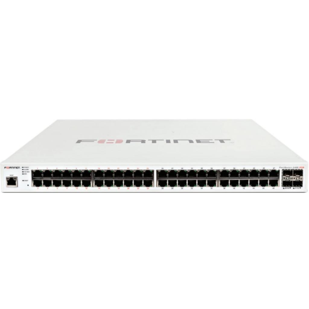 Комутатор мережевий Fortinet FS-248E-POE - зображення 1