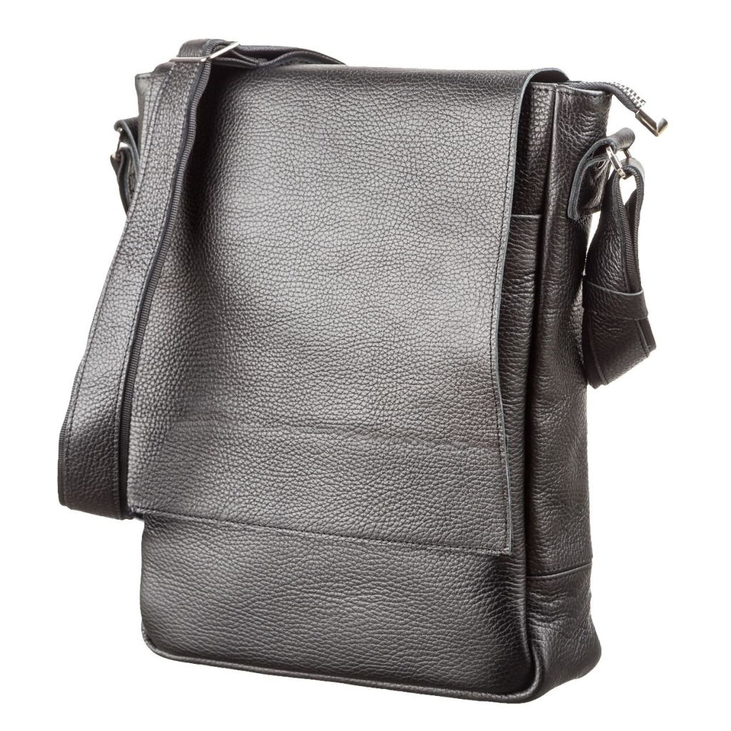 Сумка Shvigel З натуральної шкіри Чорна (11080) - зображення 1