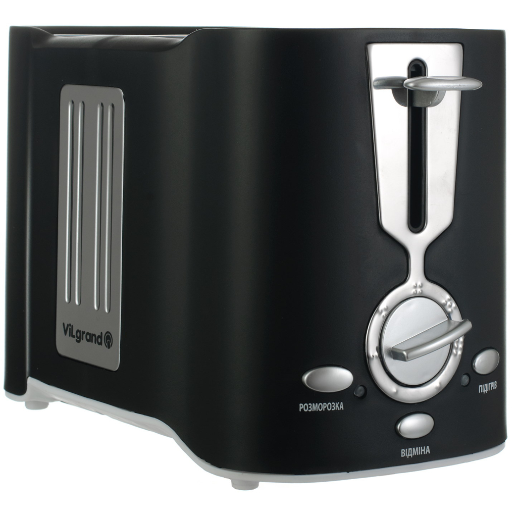 Тостер Vilgrand VT 0929H black - зображення 1