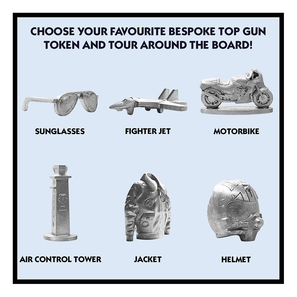 Настільна гра Winning Moves Top Gun Monopoly (WM00548-EN1-6) - зображення 2