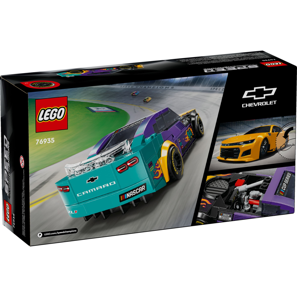 Конструктор LEGO Speed Champions NASCAR Next Gen Chevrolet Camaro ZL1, 328 деталей (76935) - зображення 9