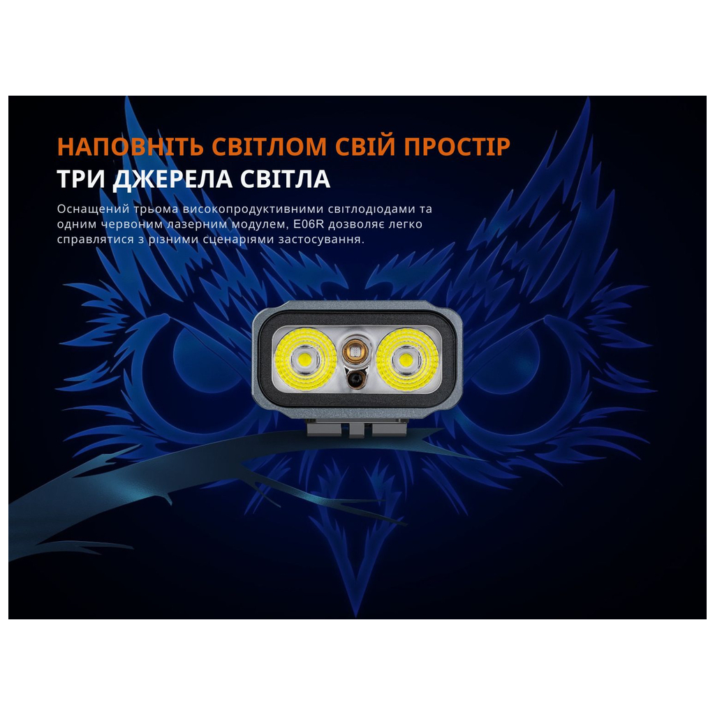 Ліхтар Fenix E06R сірий (E06RGray) - зображення 9