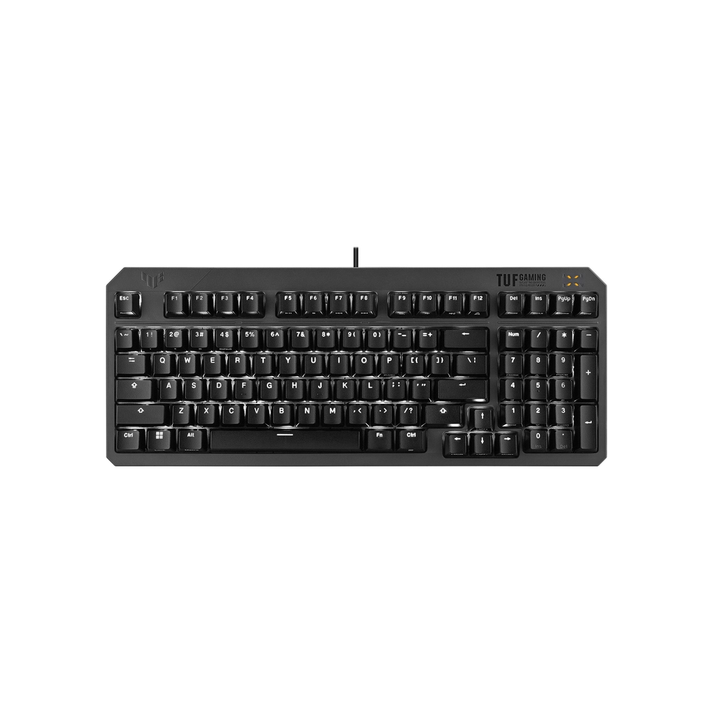 Клавіатура ASUS TUF Gaming K3 Gen II Opti-Mech RGB Red Switches USB UA Black (90MP0390-BKMA00) - зображення 2