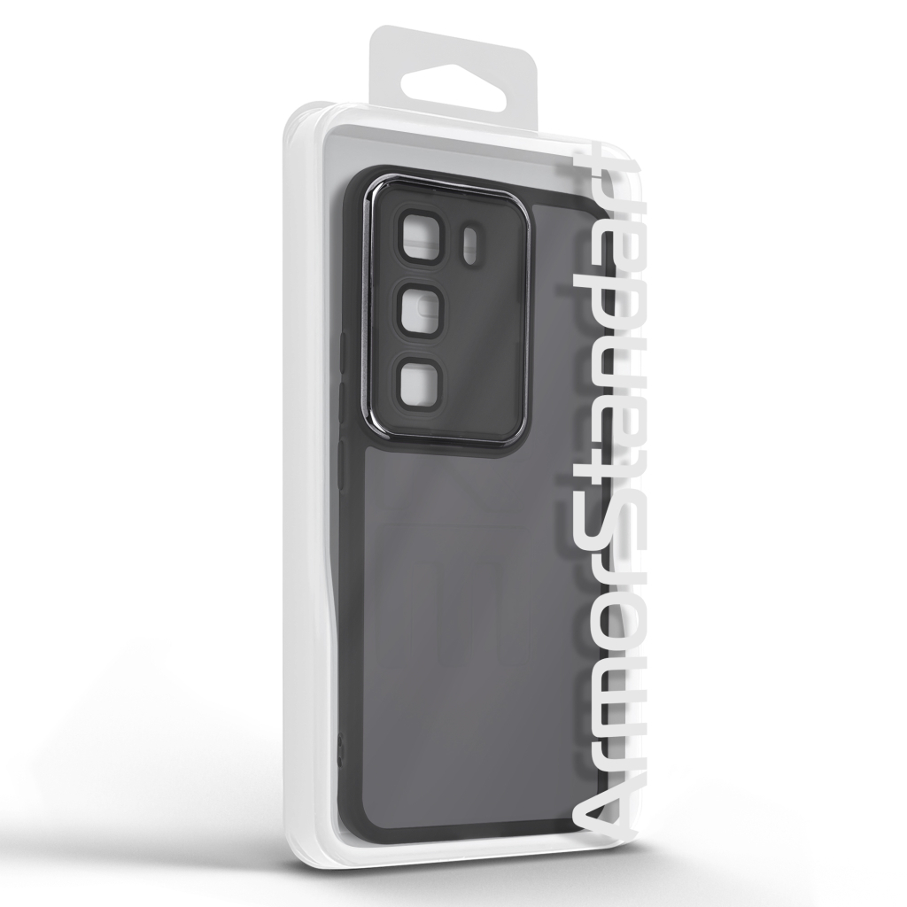 Чохол до мобільного телефона Armorstandart Shade Infinix Hot 60 Pro Plus 4G Black (ARM88688) - зображення 3