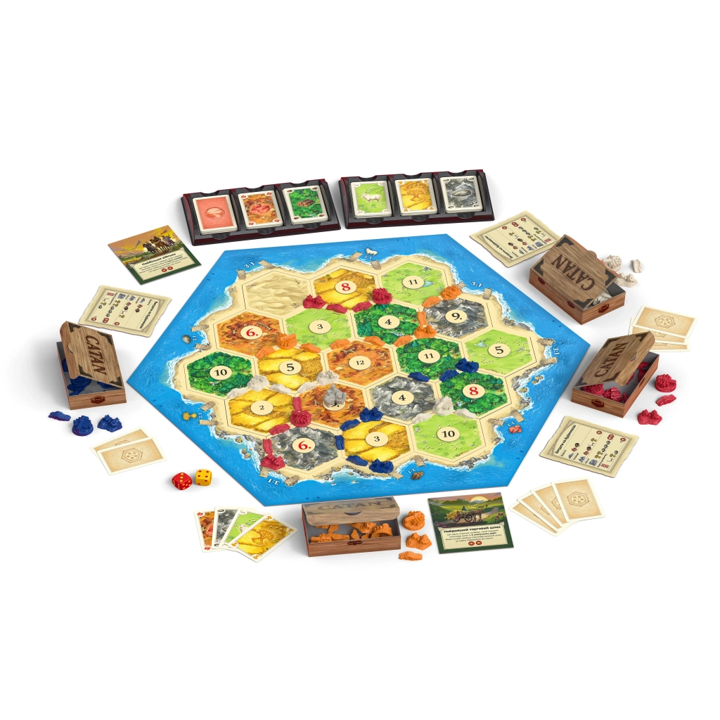 Настільна гра Rozum Catan (укр.) (R100UA) - зображення 3