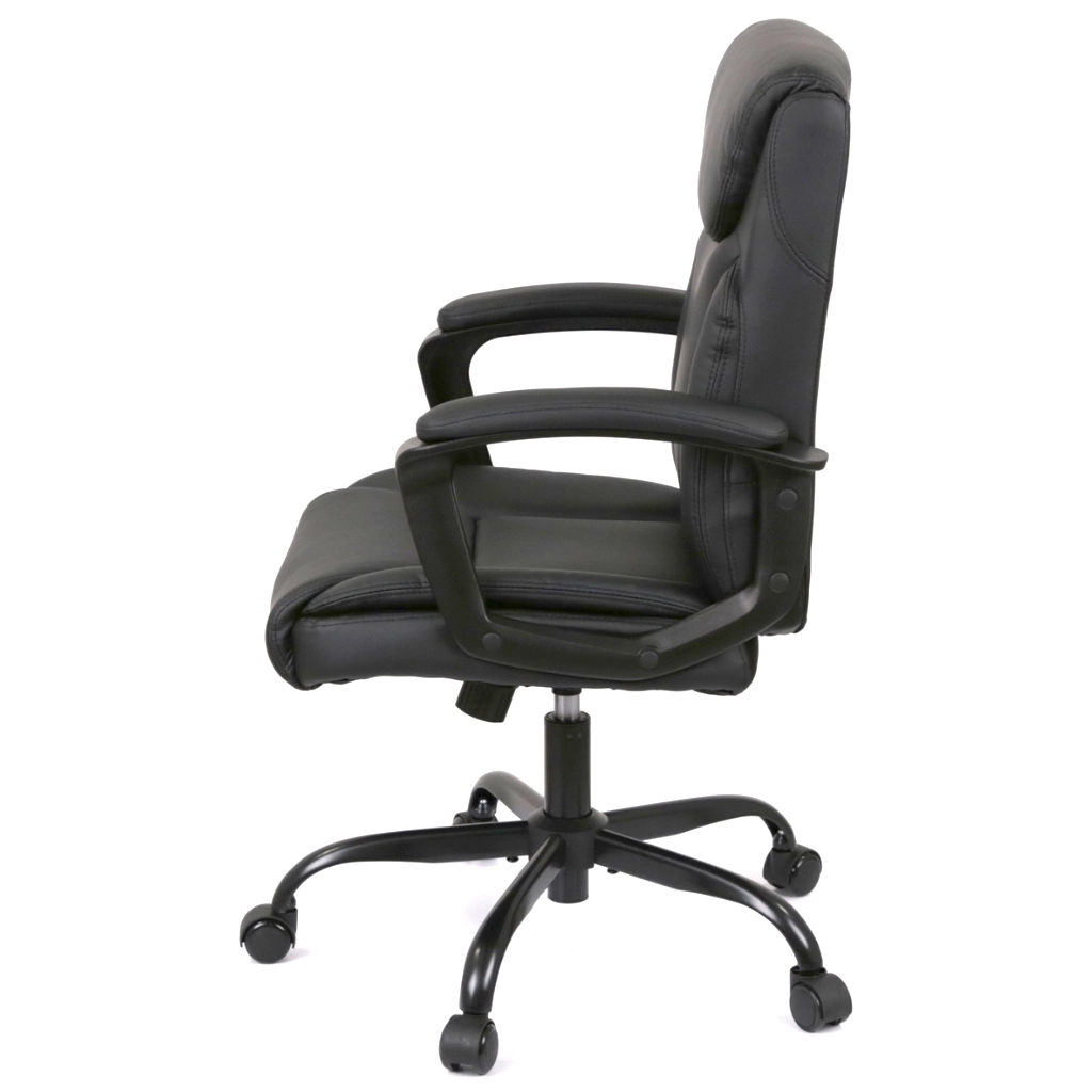 Офісне крісло Аклас Лівар TILT 10002M Чорний (PU Black) (00158598) - зображення 5