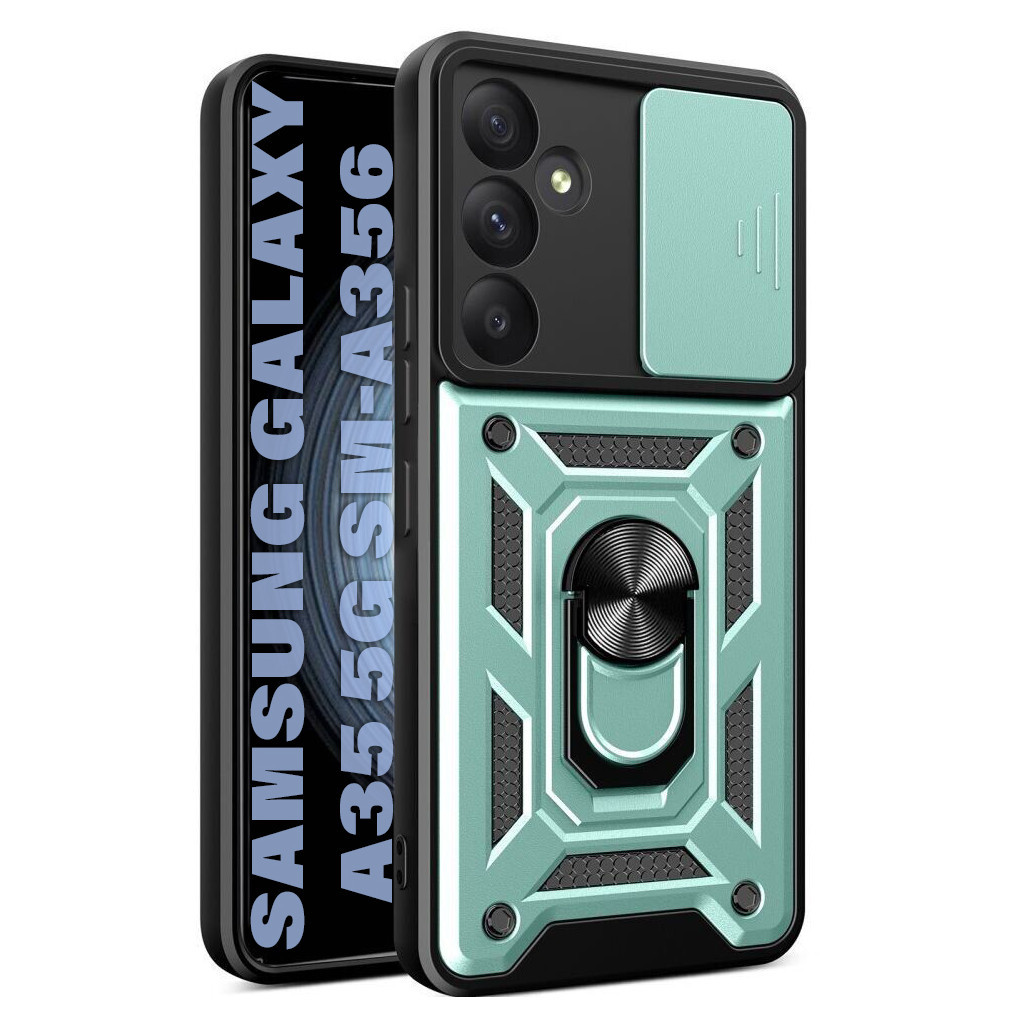 Чохол до мобільного телефона BeCover Military Samsung Galaxy A35 5G SM-A356 Dark Green (711016) - зображення 1