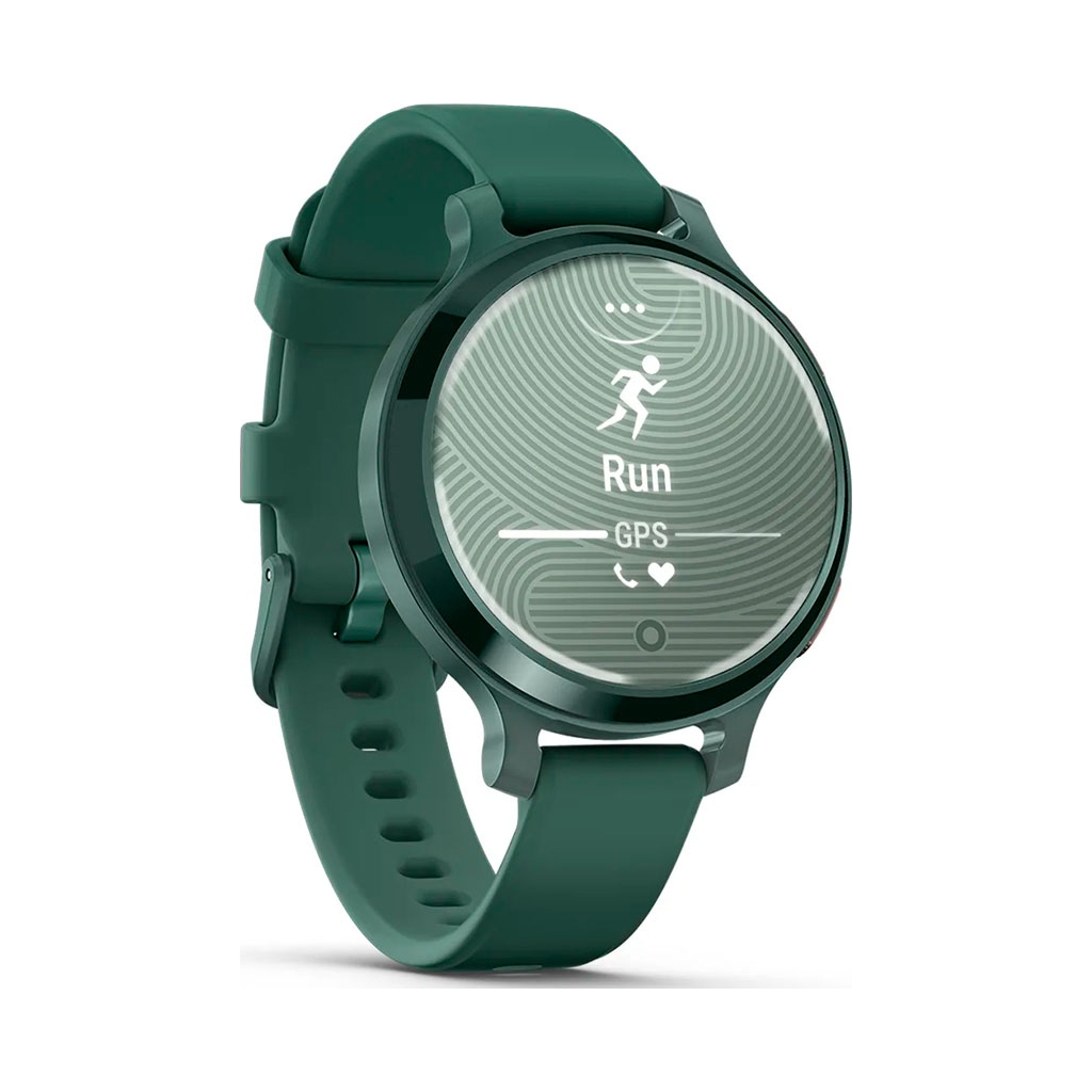Смарт-годинник Garmin Lily 2 Active, Jasper Green/Jasper Green, Silicone, смарт-годинник (010-02891-02) - зображення 3