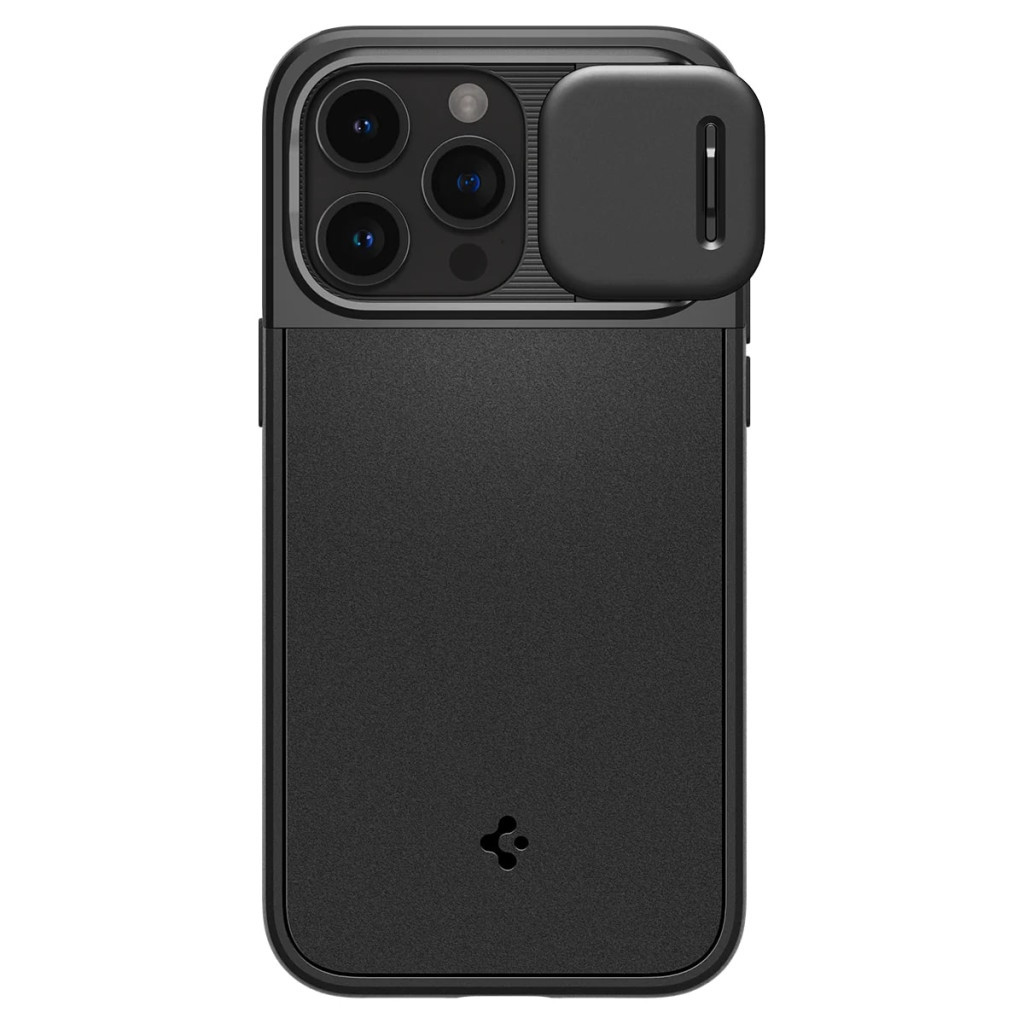 Чохол до мобільного телефона Spigen Apple iPhone 15 Pro Max Optik Armor MagFit Black (ACS06599) - зображення 1