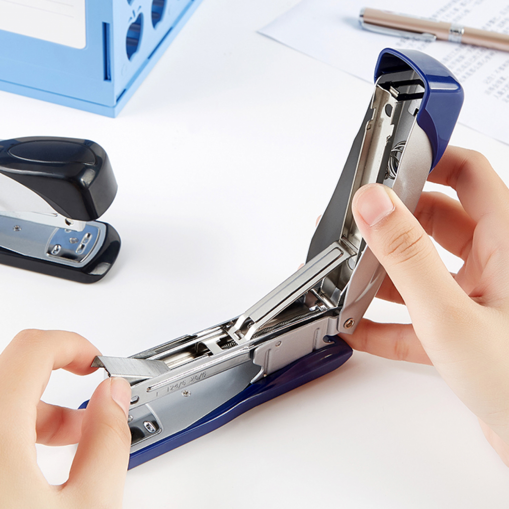 Степлер Baoke металевий, 25 аркушів, скоби №24/6, 26/6 (STAP-BAO-ST1111) - зображення 4