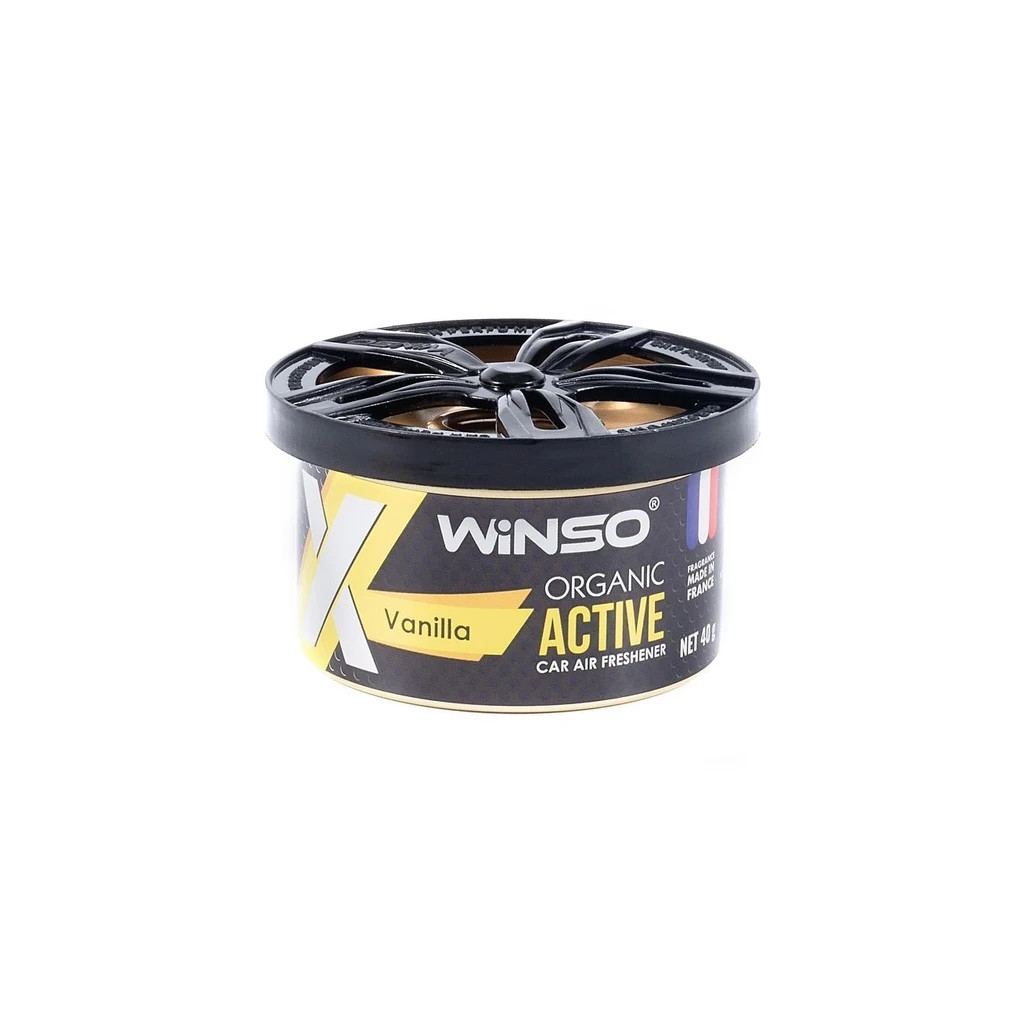 Ароматизатор для автомобіля WINSO Organic X Active 40gr - Vanilla (533730) - зображення 1