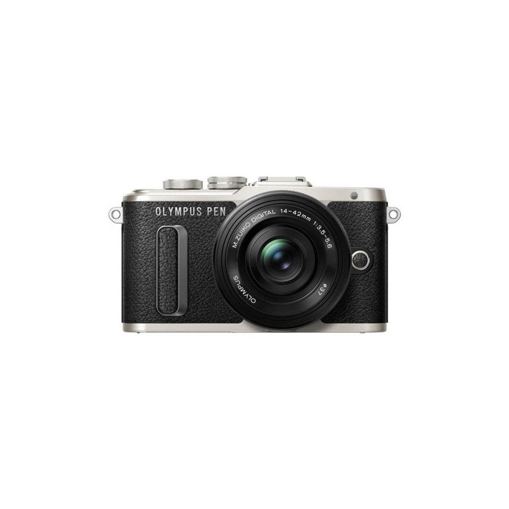 Цифровий фотоапарат Olympus E-PL8 DZK 14-42 mm Pancake + 40-150 mm black (V205083BE000) - зображення 1