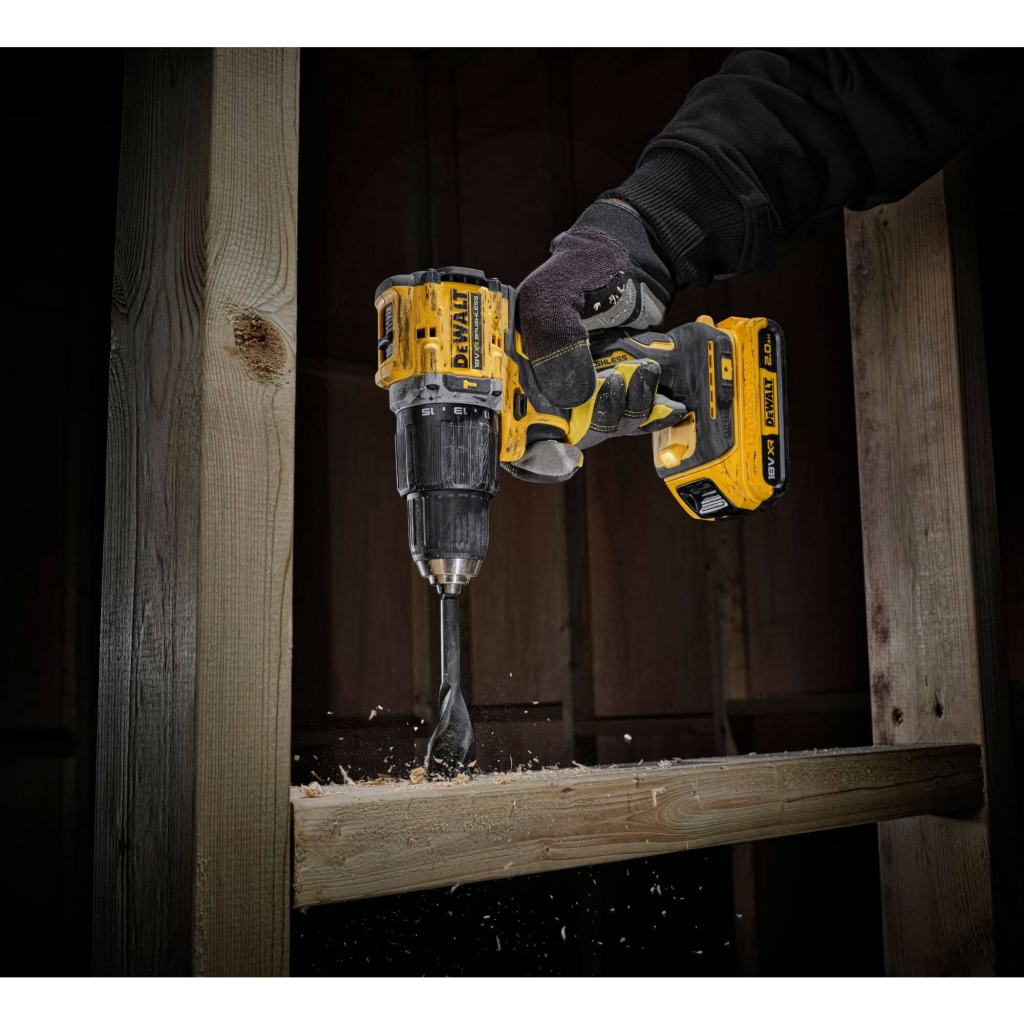 Шуруповерт DeWALT ударний XR Li-Ion 18 В 2 Ач, 68 Нм, 0-450/0-1650 об/хв, TSTAK (DCD100YD2T) - зображення 6