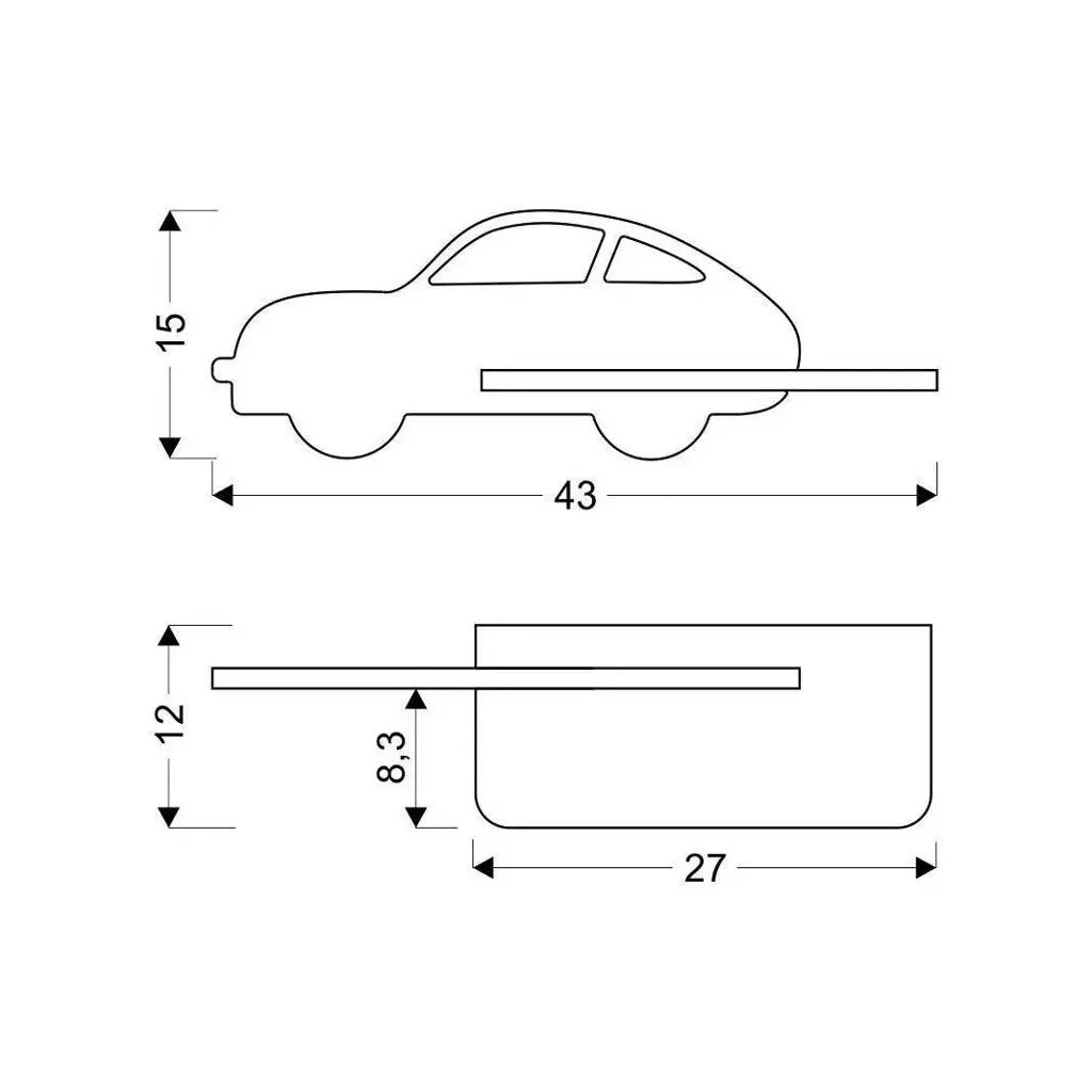 Світильник Candellux CAR (21-85092) - изображение 2