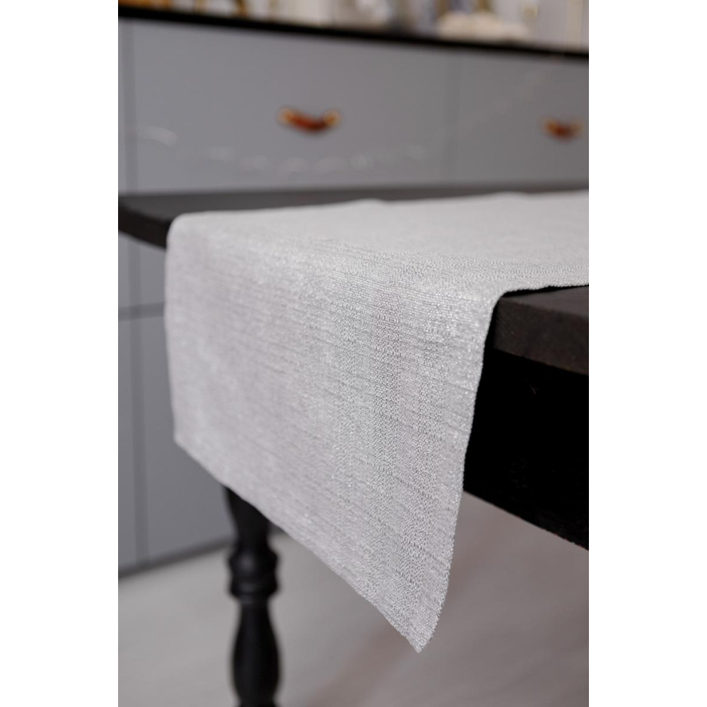 Доріжка на стіл Прованс Перлина Silver 40х140 см (037575) - зображення 3