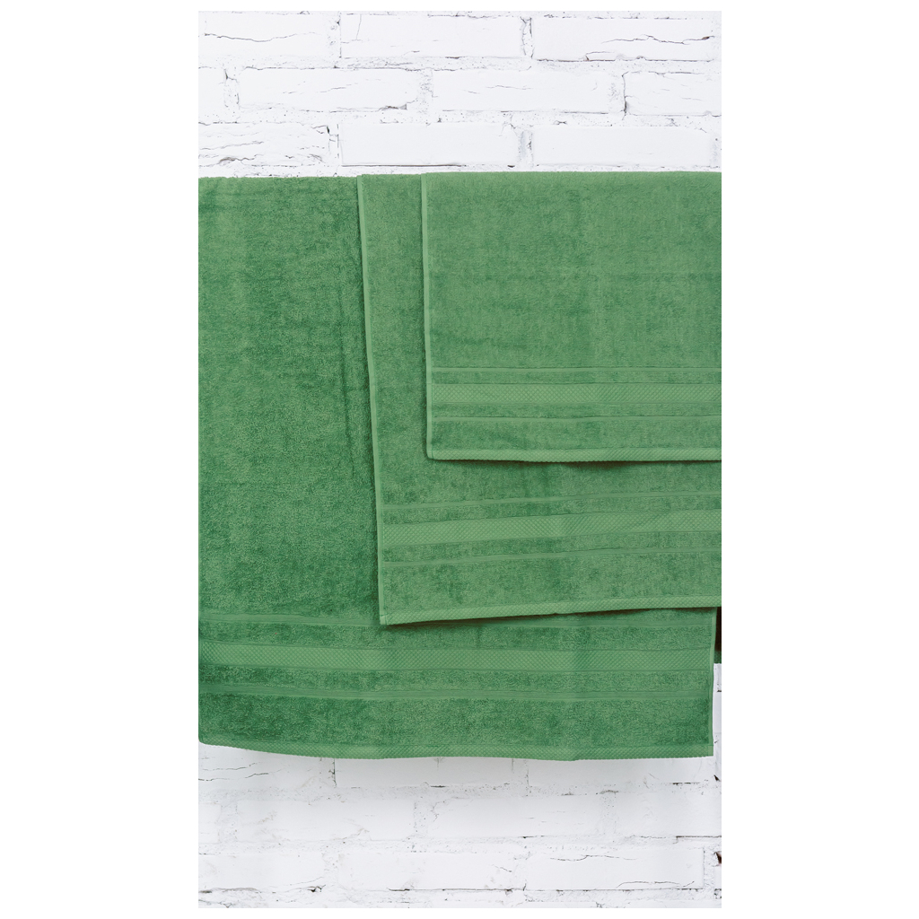 Рушник MirSon набір банний 5009 SoftNess Military 50x90, 70x140, 100x150 (2200003182699) - зображення 2