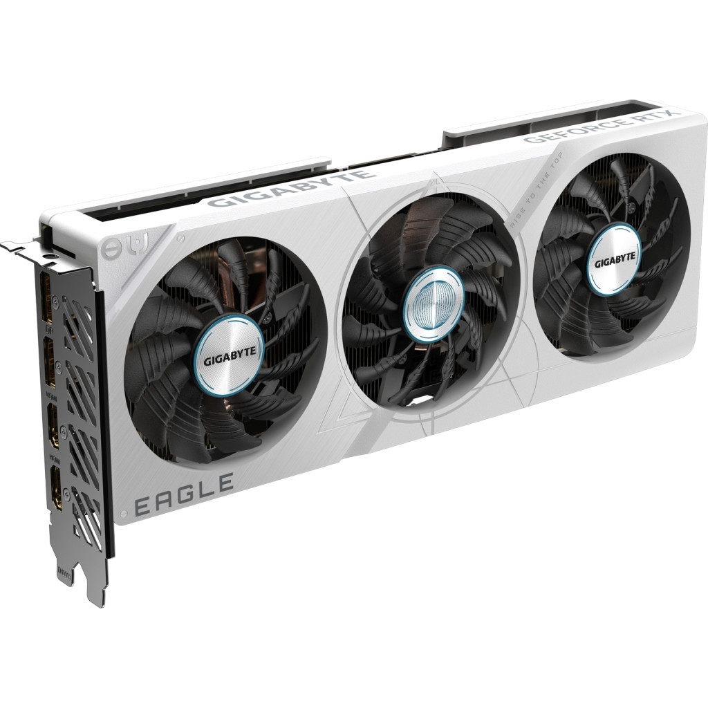 Відеокарта GIGABYTE GeForce RTX4060Ti 8Gb EAGLE OC ICE (GV-N406TEAGLEOC ICE-8GD) - зображення 2