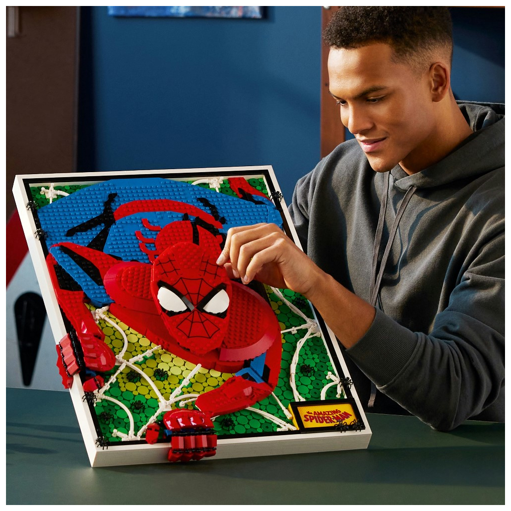 Конструктор LEGO Art Людина-Павук 2099 деталей (31209) - зображення 3