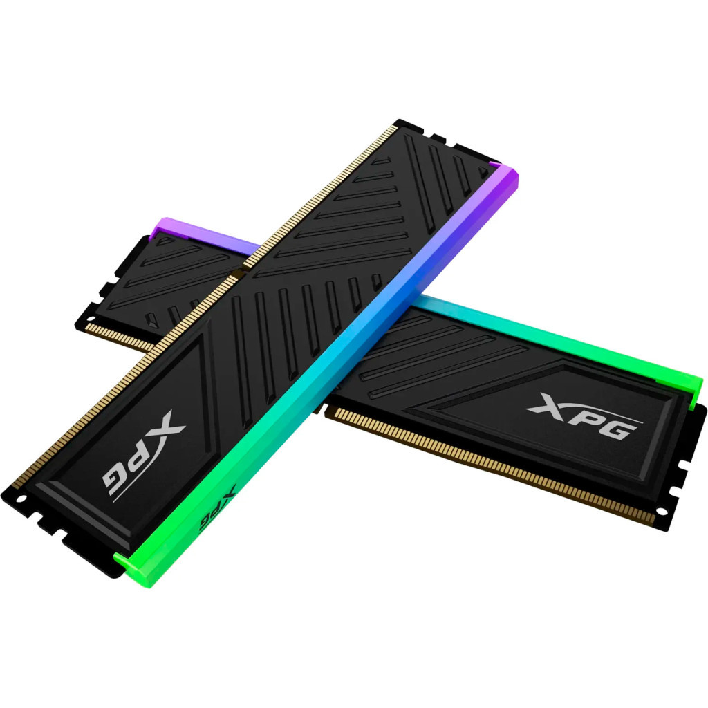 Модуль пам'яті для комп'ютера DDR4 64GB (2x32GB) 3600 MHz XPG Spectrix D35G RGB Black ADATA (AX4U360032G18I-DTBKD35G) - зображення 4