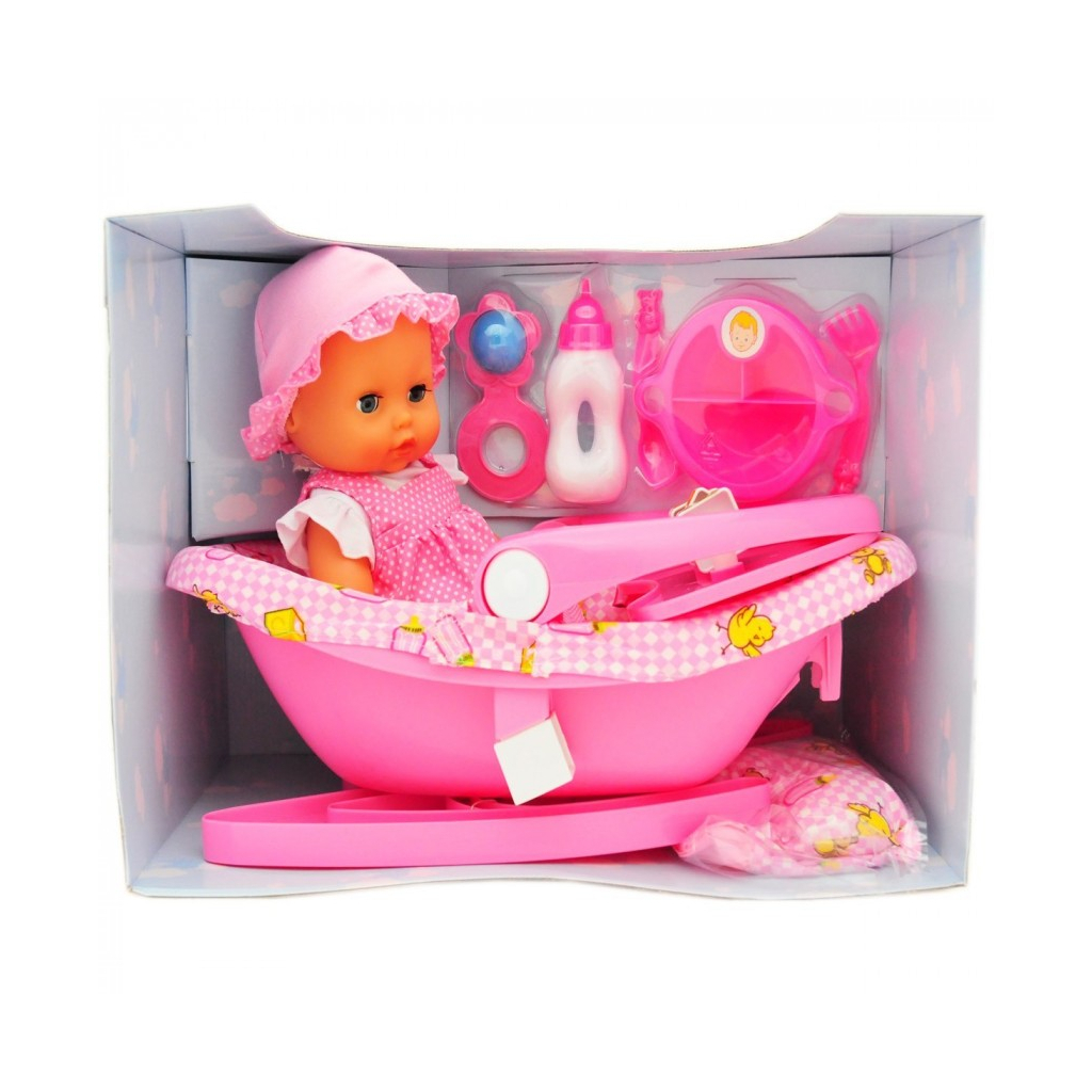 Пупс Lotus м'який 38 см із гойдалкою (6534082) - зображення 2